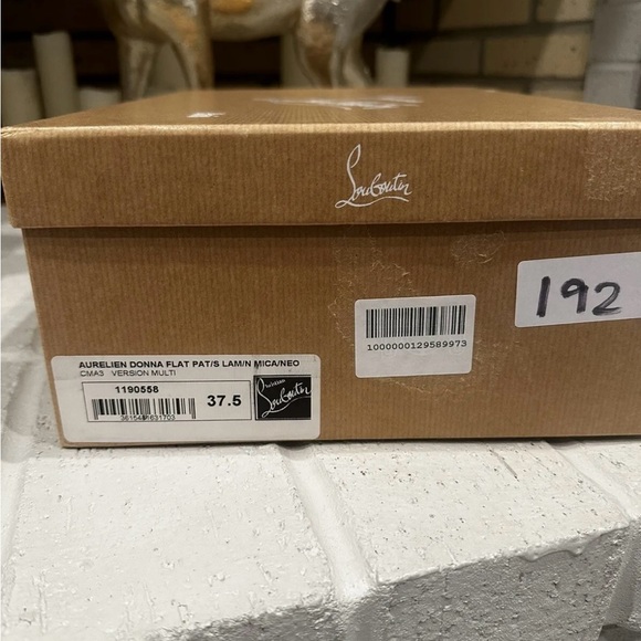 CHRISTIAN LOUBOUTIN AURELIEN DONNA FLAT SIZE 37.5 Excellent Excellent condition. - Picture 6 of 9